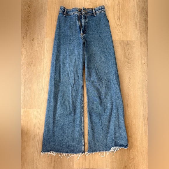 Zara Denim - Zara Blue Flare & Wide Leg Jeans